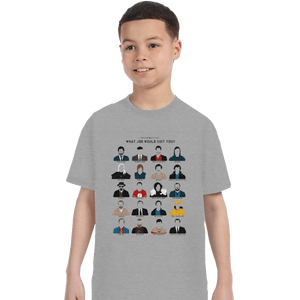 Shirts T-Shirts, Youth / XL / Sports Grey Free Personality Test