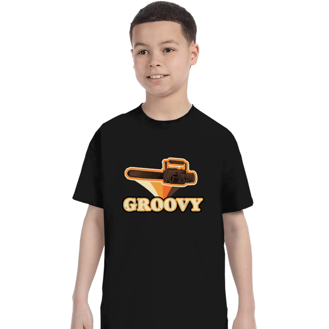 Shirts T-Shirts, Youth / XS / Black Groovy Tools