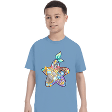Load image into Gallery viewer, Shirts T-Shirts, Youth / XS / Powder Blue Magical Silhouettes - Paopu Fruit
