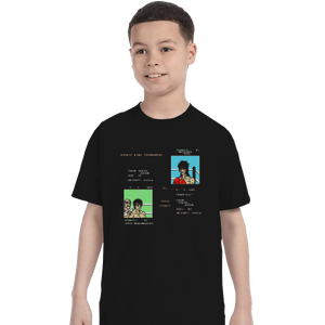 Shirts T-Shirts, Youth / XL / Black Gazelle Punch Out
