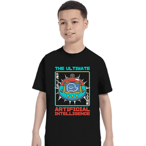 Daily_Deal_Shirts T-Shirts, Youth / XS / Black Vintage Virtual Pet