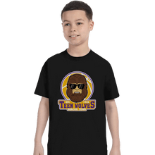 Load image into Gallery viewer, Shirts T-Shirts, Youth / XL / Black Teen Wolves
