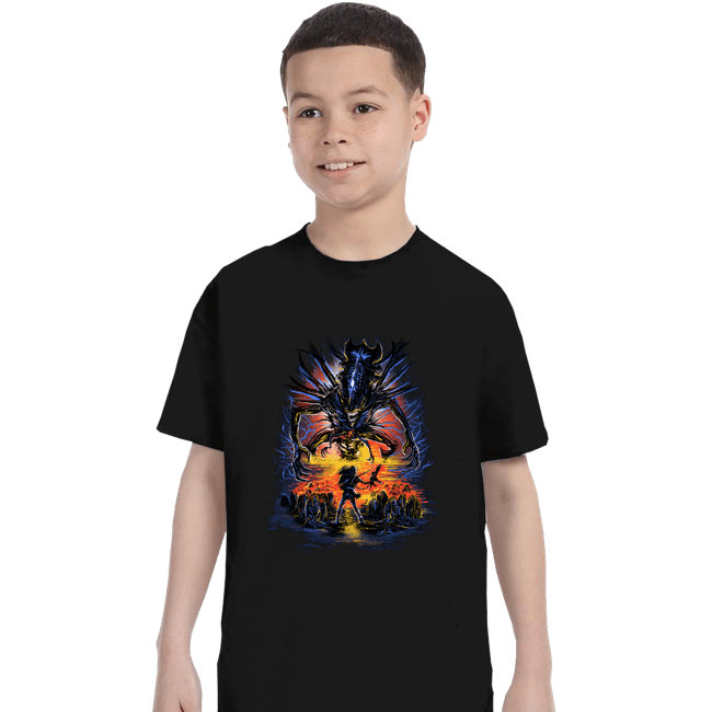 Secret_Shirts T-Shirts, Youth / XS / Black Alien, You Shall Not Pass!