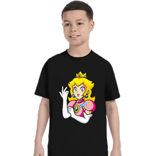 Load image into Gallery viewer, Daily_Deal_Shirts T-Shirts, Youth / XS / Black Peach 64
