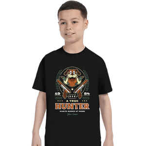 Daily_Deal_Shirts T-Shirts, Youth / XS / Black True Hunter