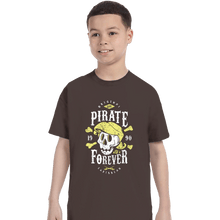 Load image into Gallery viewer, Shirts T-Shirts, Youth / XS / Dark Chocolate Pirate Forever
