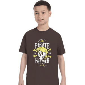 Shirts T-Shirts, Youth / XS / Dark Chocolate Pirate Forever