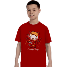 Load image into Gallery viewer, Shirts T-Shirts, Youth / XL / Red Goodbye Tony
