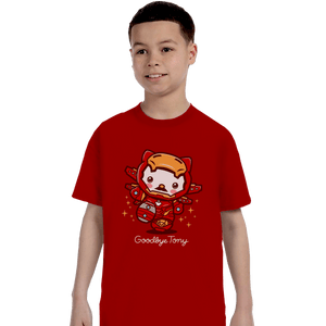 Shirts T-Shirts, Youth / XL / Red Goodbye Tony