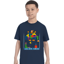 Load image into Gallery viewer, Daily_Deal_Shirts T-Shirts, Youth / XS / Navy Gamer Nostalgia
