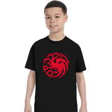 Load image into Gallery viewer, Secret_Shirts T-Shirts, Youth / XS / Black Three Headed Dragon
