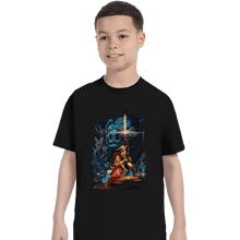 Load image into Gallery viewer, Secret_Shirts T-Shirts, Youth / XS / Black Zelda Wars
