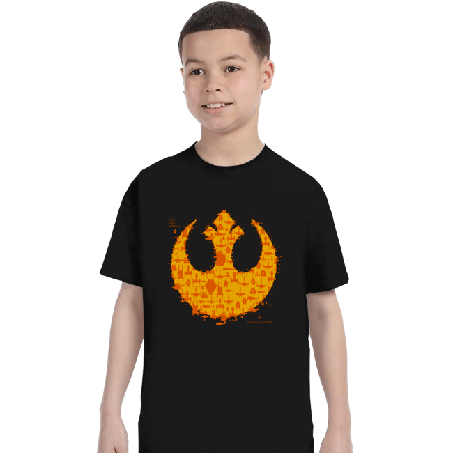 Shirts T-Shirts, Youth / XS / Black Rebel Glitch