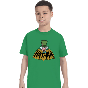 Shirts T-Shirts, Youth / XS / Irish Green Hatman
