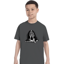 Load image into Gallery viewer, Shirts T-Shirts, Youth / XS / Charcoal Droid Knockout
