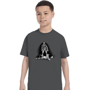 Shirts T-Shirts, Youth / XS / Charcoal Droid Knockout