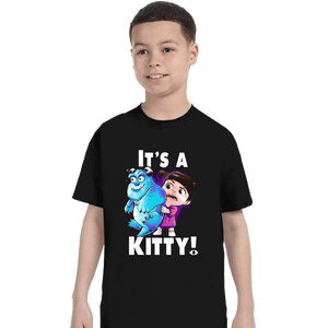 Shirts T-Shirts, Youth / XS / Black It's a Kitty