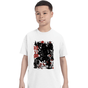 Daily_Deal_Shirts T-Shirts, Youth / XS / White Vader Shogun