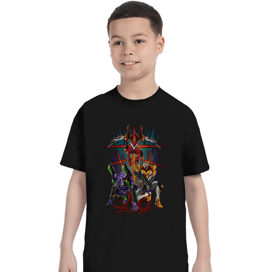 Shirts T-Shirts, Youth / XS / Black EVA Squad