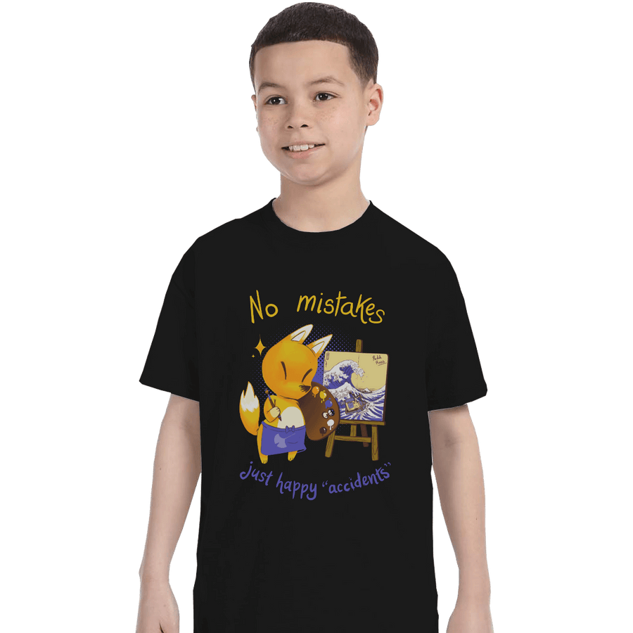 Shirts T-Shirts, Youth / XL / Black Happy Accidents
