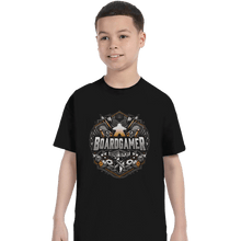 Load image into Gallery viewer, Shirts T-Shirts, Youth / XS / Black Boardgamer
