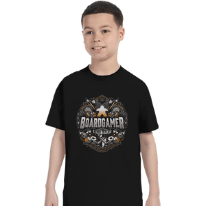 Shirts T-Shirts, Youth / XS / Black Boardgamer