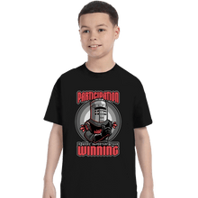 Load image into Gallery viewer, Secret_Shirts T-Shirts, Youth / XS / Black The Participation Knight
