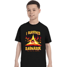 Load image into Gallery viewer, Daily_Deal_Shirts T-Shirts, Youth / XS / Black I Survived Ragnarok
