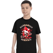 Load image into Gallery viewer, Daily_Deal_Shirts T-Shirts, Youth / XS / Black Barbarian&#39;s Call
