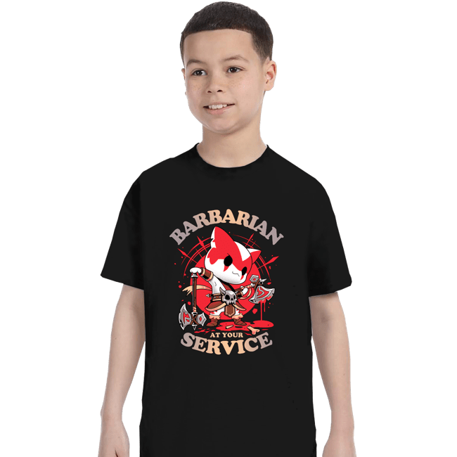 Daily_Deal_Shirts T-Shirts, Youth / XS / Black Barbarian's Call