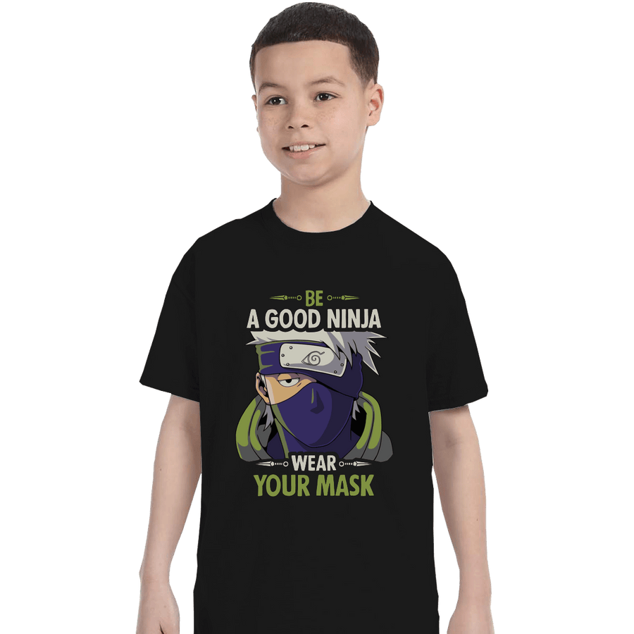 Shirts T-Shirts, Youth / Small / Black Good Ninja
