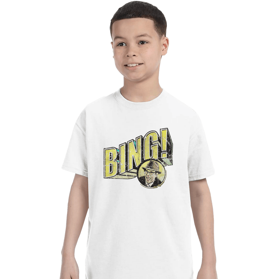 Shirts T-Shirts, Youth / XL / White Bing