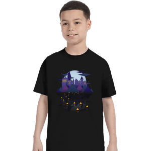 Daily_Deal_Shirts T-Shirts, Youth / XS / Black Wizard Castle