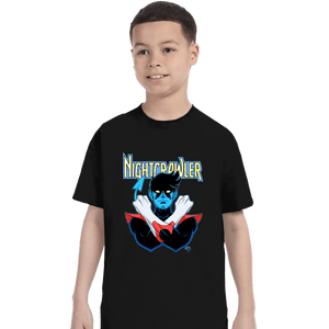 Daily_Deal_Shirts T-Shirts, Youth / XS / Black Nightcrawler 97