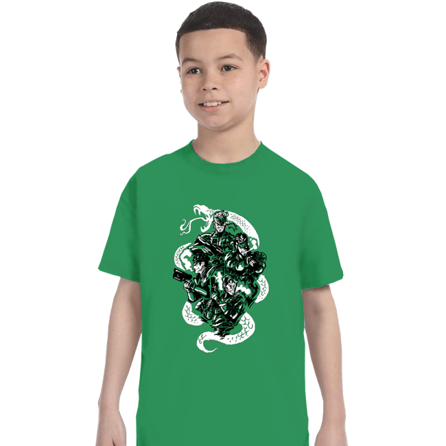 Daily_Deal_Shirts T-Shirts, Youth / XS / Irish Green Snake Legacy