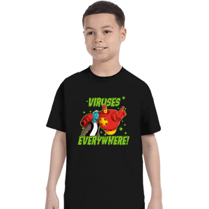 Daily_Deal_Shirts T-Shirts, Youth / XS / Black Viruses Everywhere