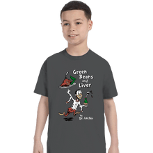 Load image into Gallery viewer, Daily_Deal_Shirts T-Shirts, Youth / XS / Charcoal Lecter Seuss
