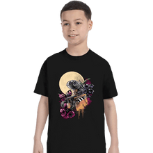 Load image into Gallery viewer, Daily_Deal_Shirts T-Shirts, Youth / XS / Black Moonlight Wall-E
