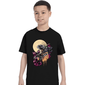 Daily_Deal_Shirts T-Shirts, Youth / XS / Black Moonlight Wall-E