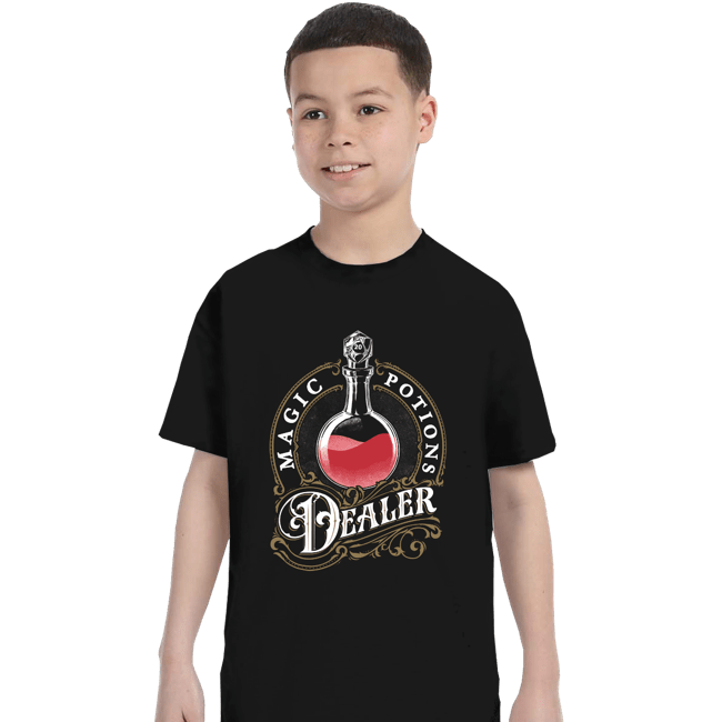 Secret_Shirts T-Shirts, Youth / XS / Black Magic Potion Dealer
