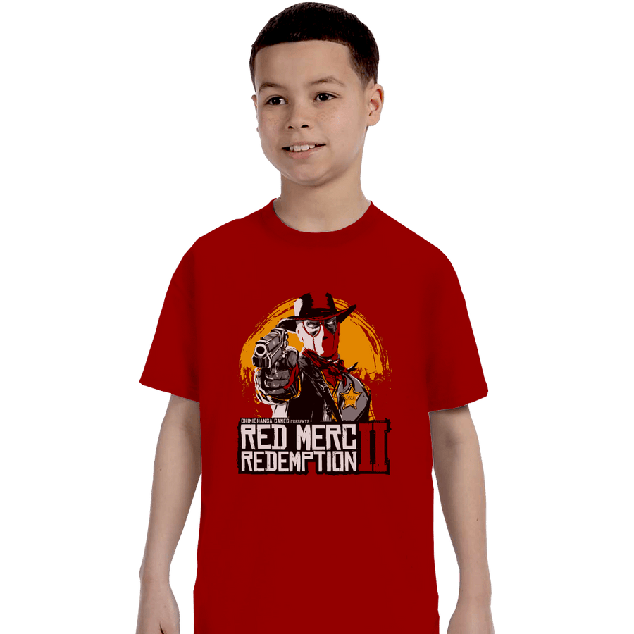 Shirts T-Shirts, Youth / XL / Red Red Merc Redemption
