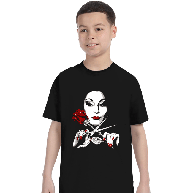 Secret_Shirts T-Shirts, Youth / XS / Black Morticia