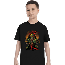 Load image into Gallery viewer, Secret_Shirts T-Shirts, Youth / XS / Black TMNT Raph
