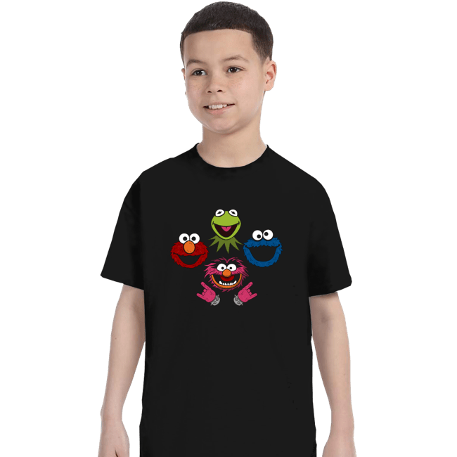 Secret_Shirts T-Shirts, Youth / XS / Black Muppets Queen