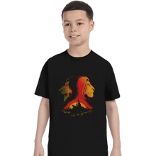 Load image into Gallery viewer, Shirts T-Shirts, Youth / XL / Black The Pride Rock
