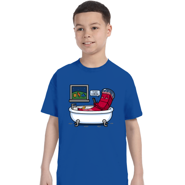 Daily_Deal_Shirts T-Shirts, Youth / XS / Royal Blue Piece On The Way