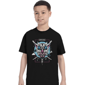 Shirts T-Shirts, Youth / XS / Black Japanese Boar