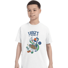 Load image into Gallery viewer, Daily_Deal_Shirts T-Shirts, Youth / XS / White Luigi&#39;s Trattoria
