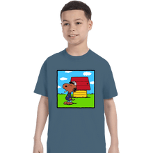 Load image into Gallery viewer, Secret_Shirts T-Shirts, Youth / XS / Indigo Blue DOGGY DOGG
