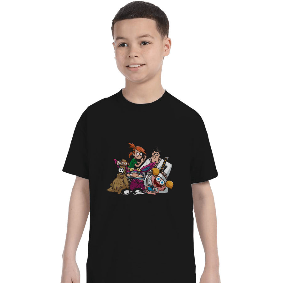 Shirts T-Shirts, Youth / XL / Black The Costume Club